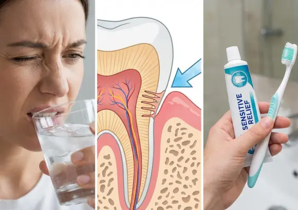 Denti sensibili al freddo: cause e rimedi